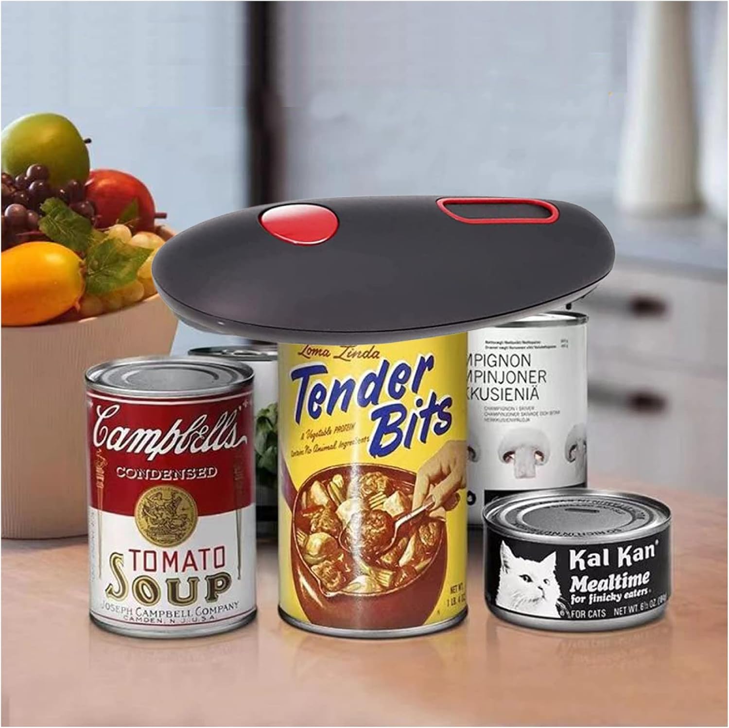 HEPODA Electric Can Opener Under One Touch Battery