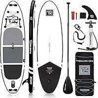 Vista 9 de Tabla de remo inflable con accesorios de tabla de SUP premium, tablas de remo para adultos y niños, colección Defender