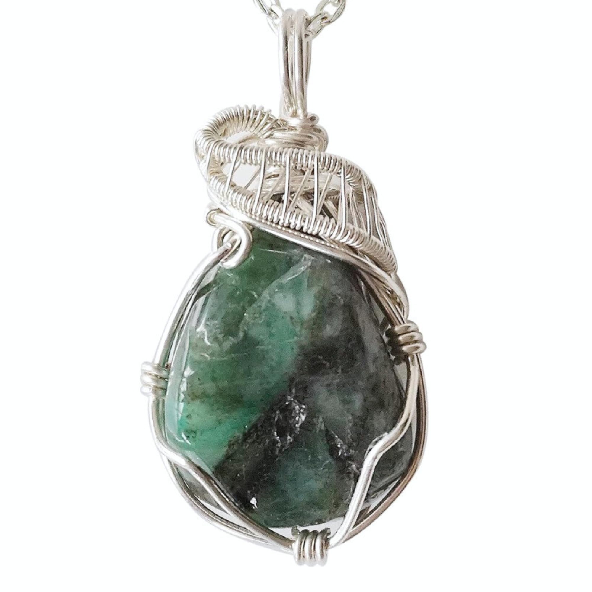 Designs by Nature Gems Raw Birthstone Necklace Women's