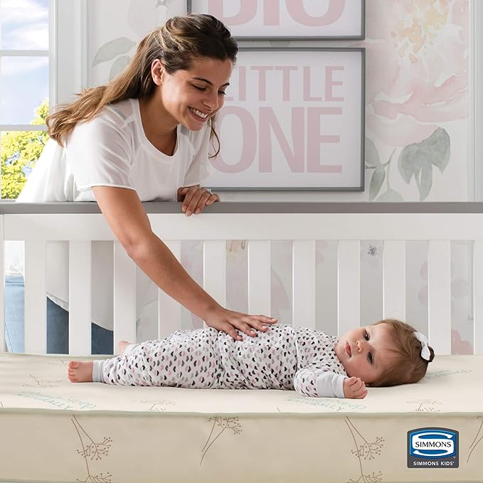 Cama Toddler Delta Children Logan + Colchón Simmons Kids 2 en 1 miniatura 10