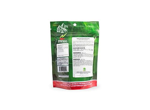 Miniatura 3 de Hanan Peruvian Secrets Bronquiosan Té de Hierbas  100% Natural Bronquiosan Aid Blend  1.76oz  50g  Ayuda naturalmente en calmar la garganta y