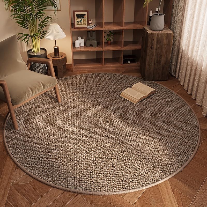 Tapis de chaise de bureau rond anti-rayures pour protéger la moquette de salon