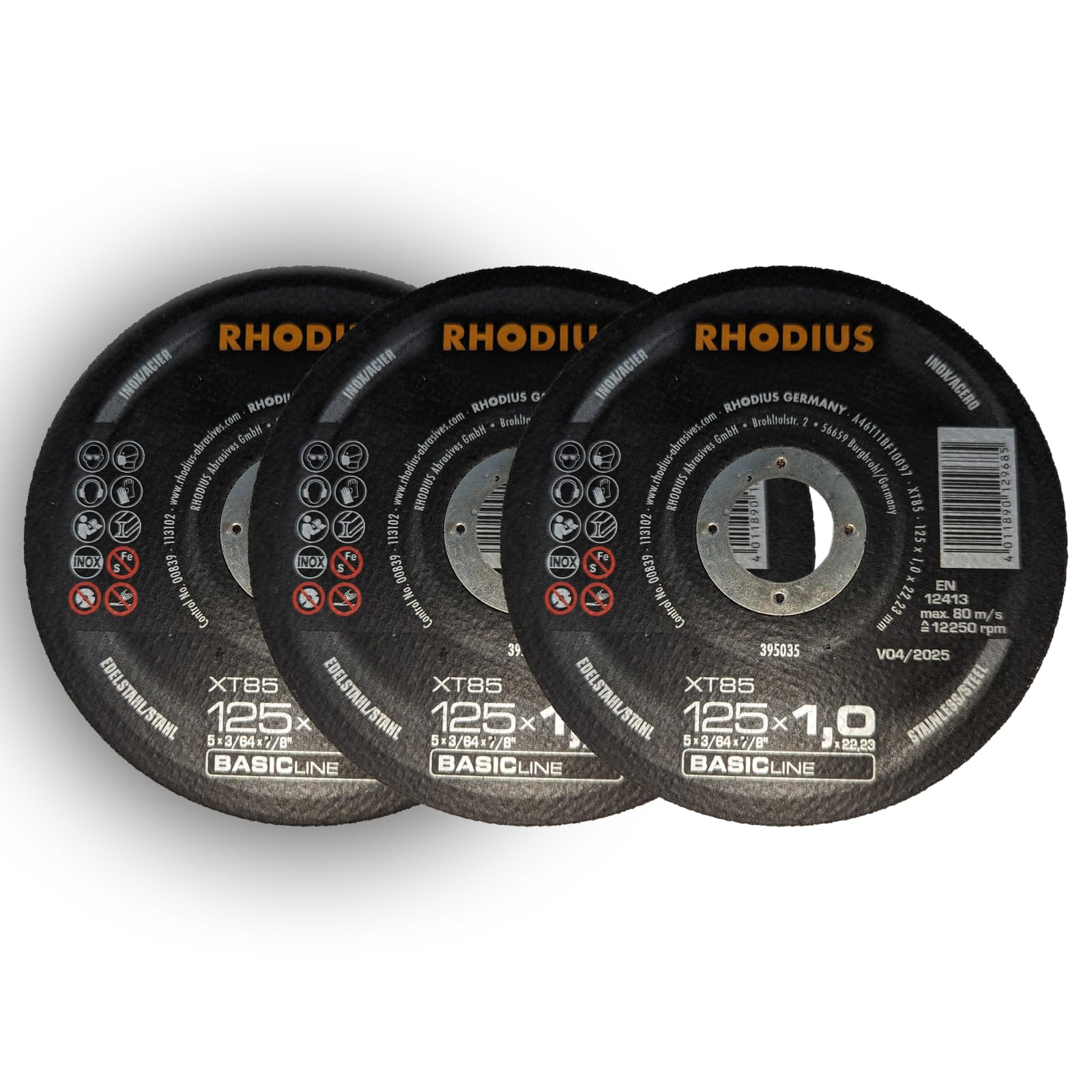 Rhodius Trennscheibe XT 85 125 x 1mm 50 Stück