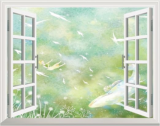 Amazon ウォールステッカー シール 森 草原 風景 美しい 夢のような 手描き イラスト 162 窓ポスター 3d ステッカー 壁紙シール 壁飾り 窓枠 絵 窓の景色 100 80cm ウォールステッカー オンライン通販 Amazon ウォールステッカー シール 森 草原 風景 美しい 夢のような 手描き イラスト 162 窓ポスター 3d ステッカー 壁紙シール 壁飾り 窓枠 絵 窓の景色 100 80cm ウォールステッカー オンライン通販