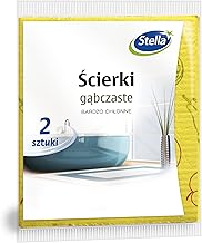 Stella ST1-PS-1699 - Paños de Esponja (2 Unidades), Color Amarillo