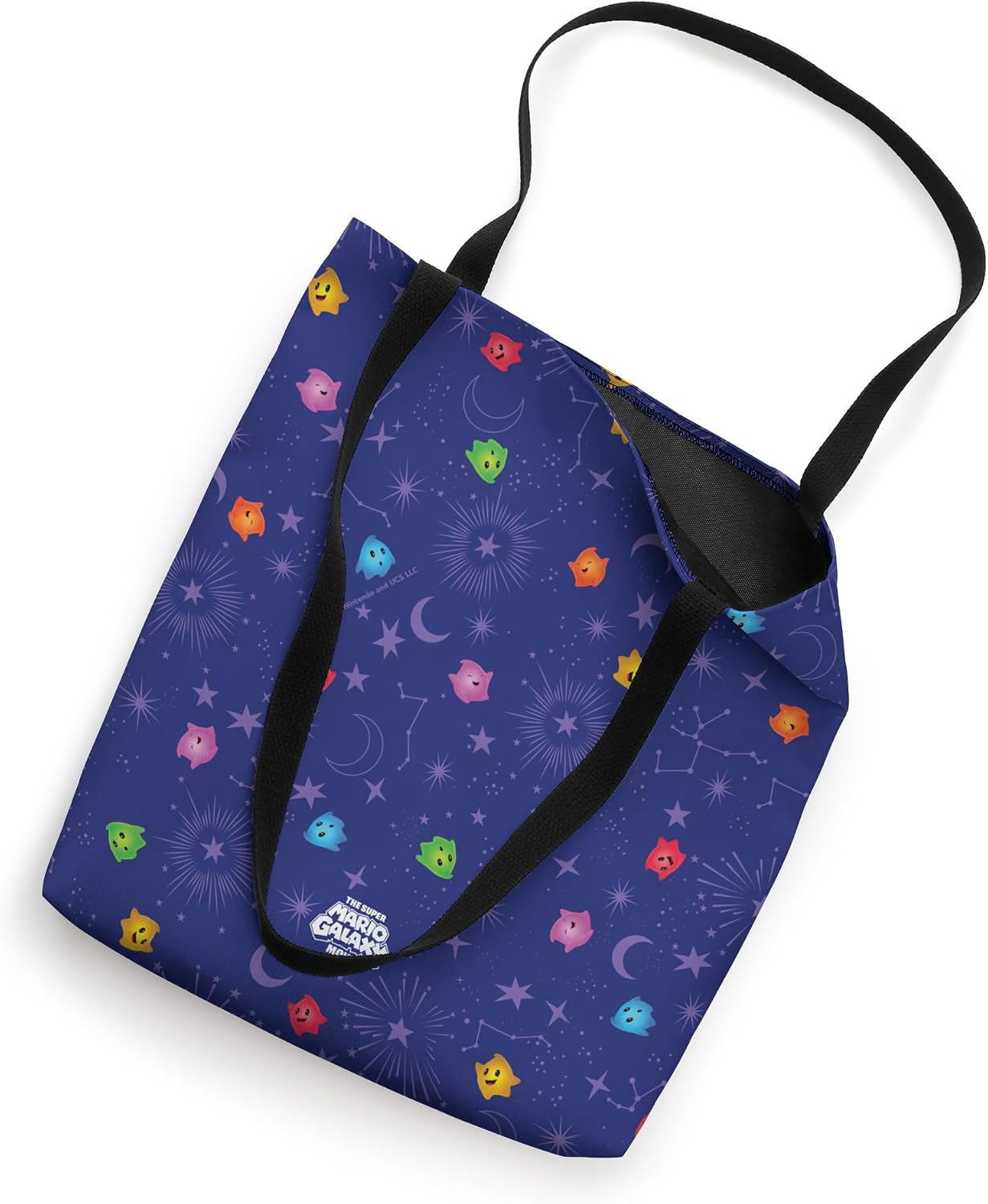 The Super Mario Galaxy Movie Galactic Lumas AOP Tote Bag