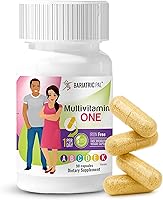 Vista 15 de BariatricPal Multivitamínico UNO 1 por día! Cápsula multivitamínica bariátrica con 60 mg de hierro Cápsula fácil de tragar Vitamina