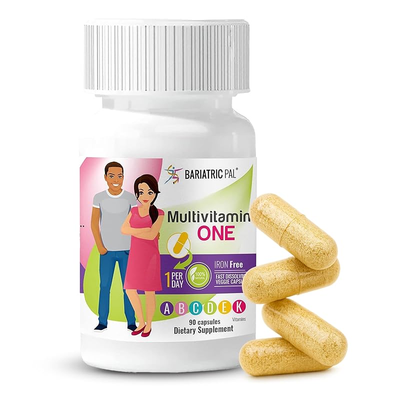 BariatricPal Multivitamínico Bariátrico sem Ferro em Cápsulas 90 cápsulas