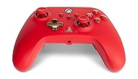 Vista 4 de PowerA Enhanced Wired Controller for Xbox - Red Gamepad Wired Video Game Controller Gaming Controller Xbox Series XS Xbox One - Xbox Series X