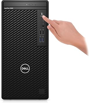 Dell OptiPlex 3000 3080 Desktop Computer - Intel Core i5 10th Gen i5-10505 Hexa-core (6 Core) 3.20 GHz - 8 GB RAM DDR4 SDRAM - 1 TB HDD - Mini-Tower - Black