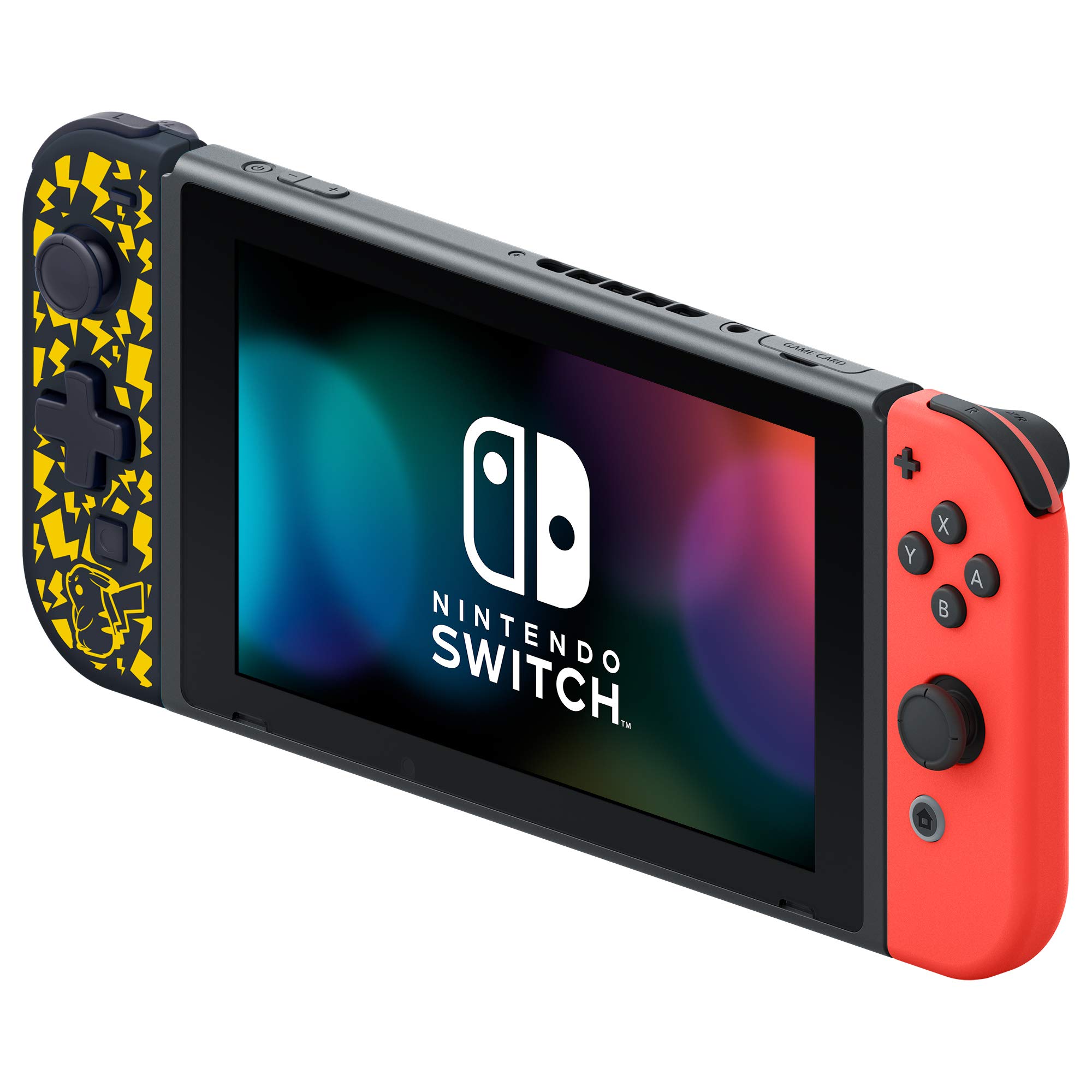 Hori Nintendo Switch D-Pad Controller (L) (Pokemon: ) By - Officially Licensed By Nintendo and the Pokemon Company International - Nintendo Switch: Pikachu