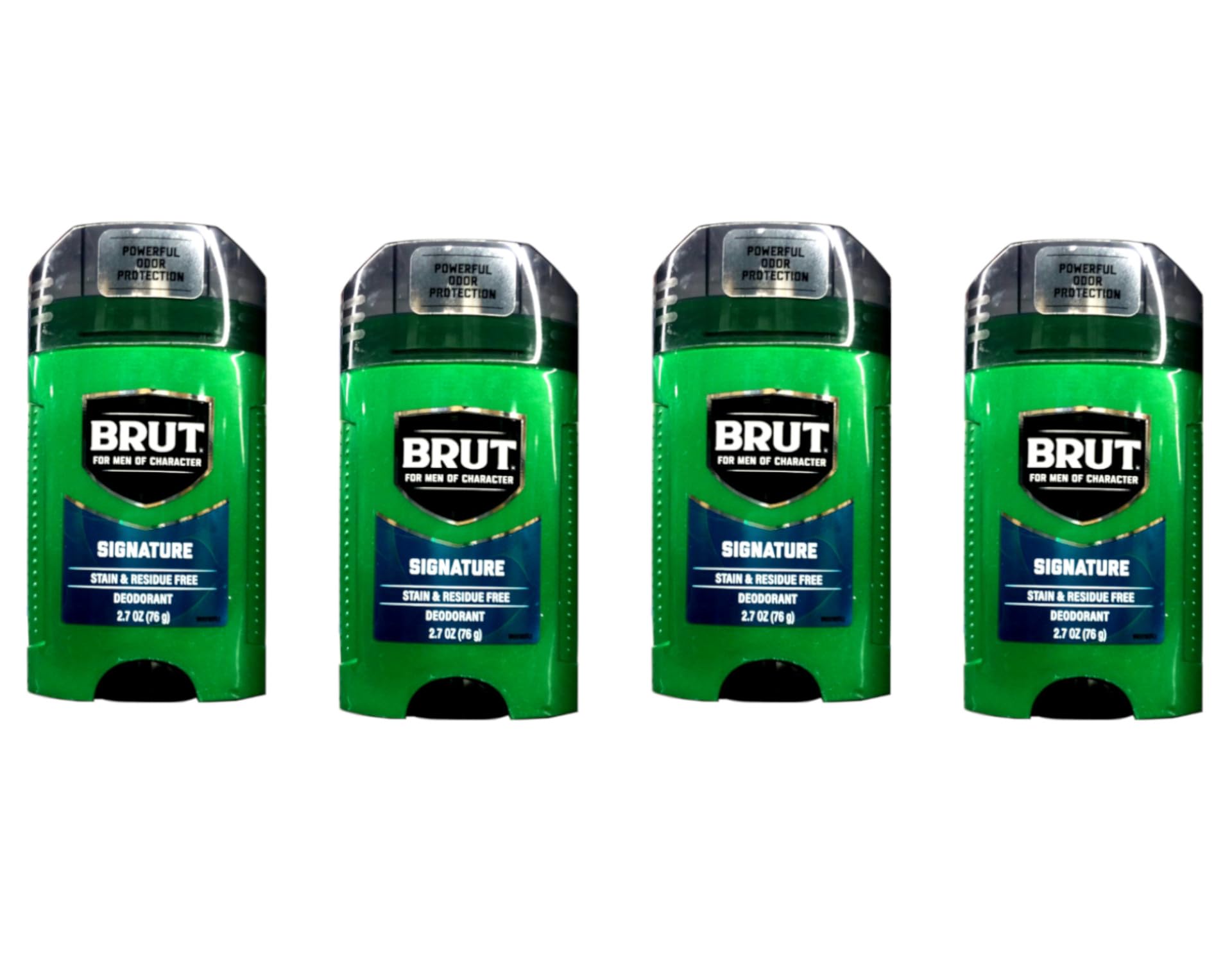 Brut Deodorant 24 Hour Protection Original Scent - 4 Pack