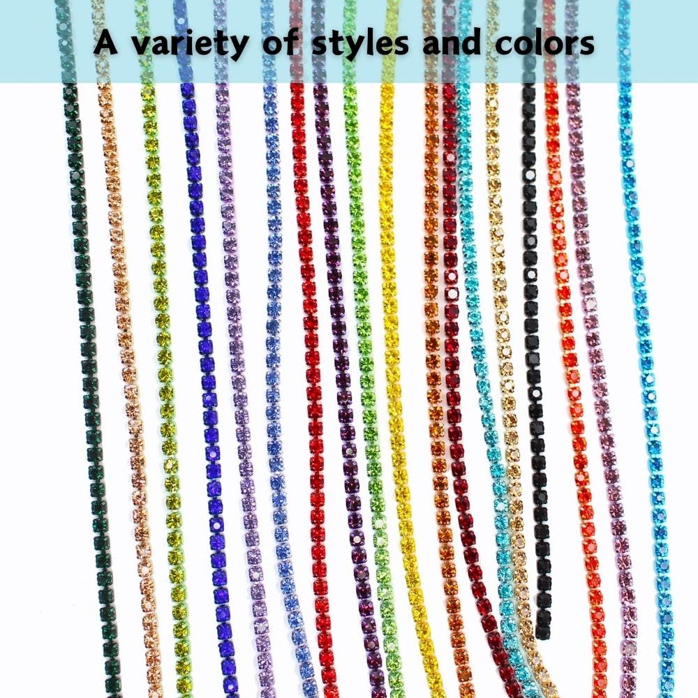 10 Yard Rhinestone Trim Chain - Image 4