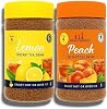Instant Tea Drink Peach & Lemon | Hot Or Iced | 400g Each