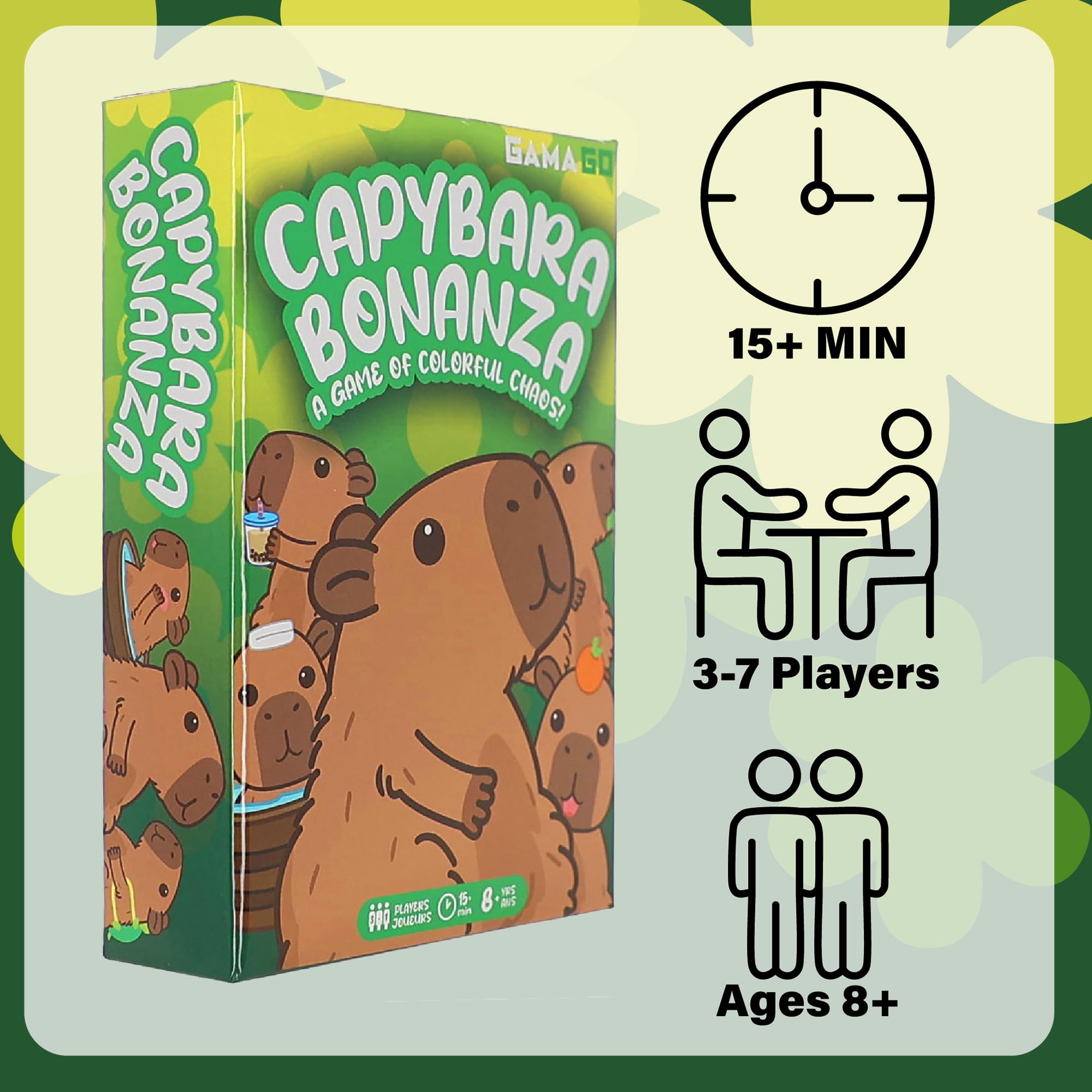 capybara mtg card Amazon.com: Aquarius Capybara Bonanza Card Game – Fast-Paced Family Party  Card Game for Kids Teens and Adults, Strategy & Chaos Gameplay, Ages 8+,  Capybara Merchandise and Collectibles : Toys & Games