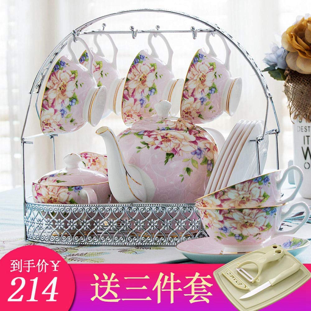 Tazza europea Bone China 3 pz/set tazza di caffè contenore per il latte piatto in porcellana ceramica tè pomeridiano tazza di latte organizzatore per regali  15