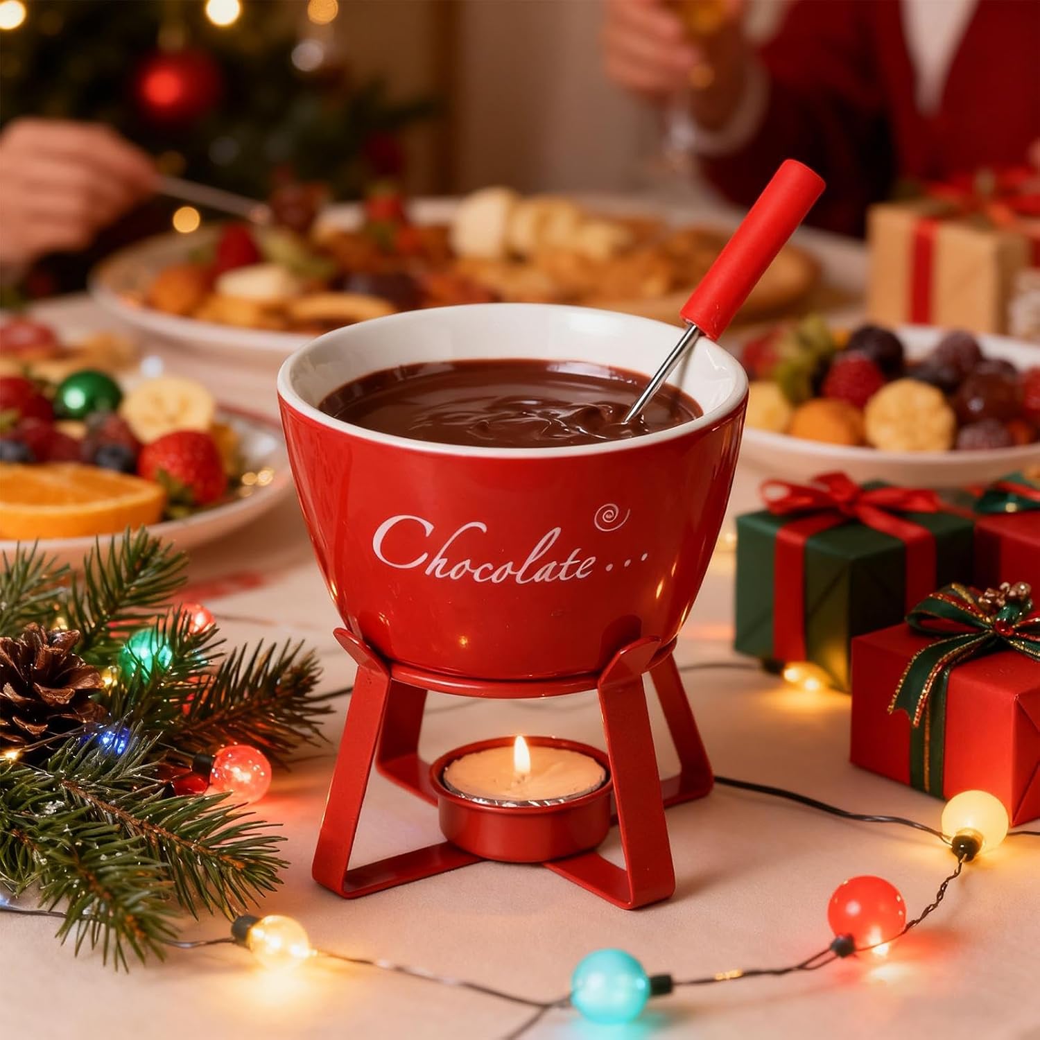 Fondue Cup Ceramic Mini Butter Warmer