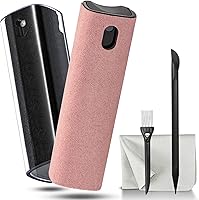 Vista 1 de 2 unidades de limpiador de pantalla en aerosol y paño para monitor de laptop y pantallas de automóvil, kit de limpieza con atomizador para pantalla