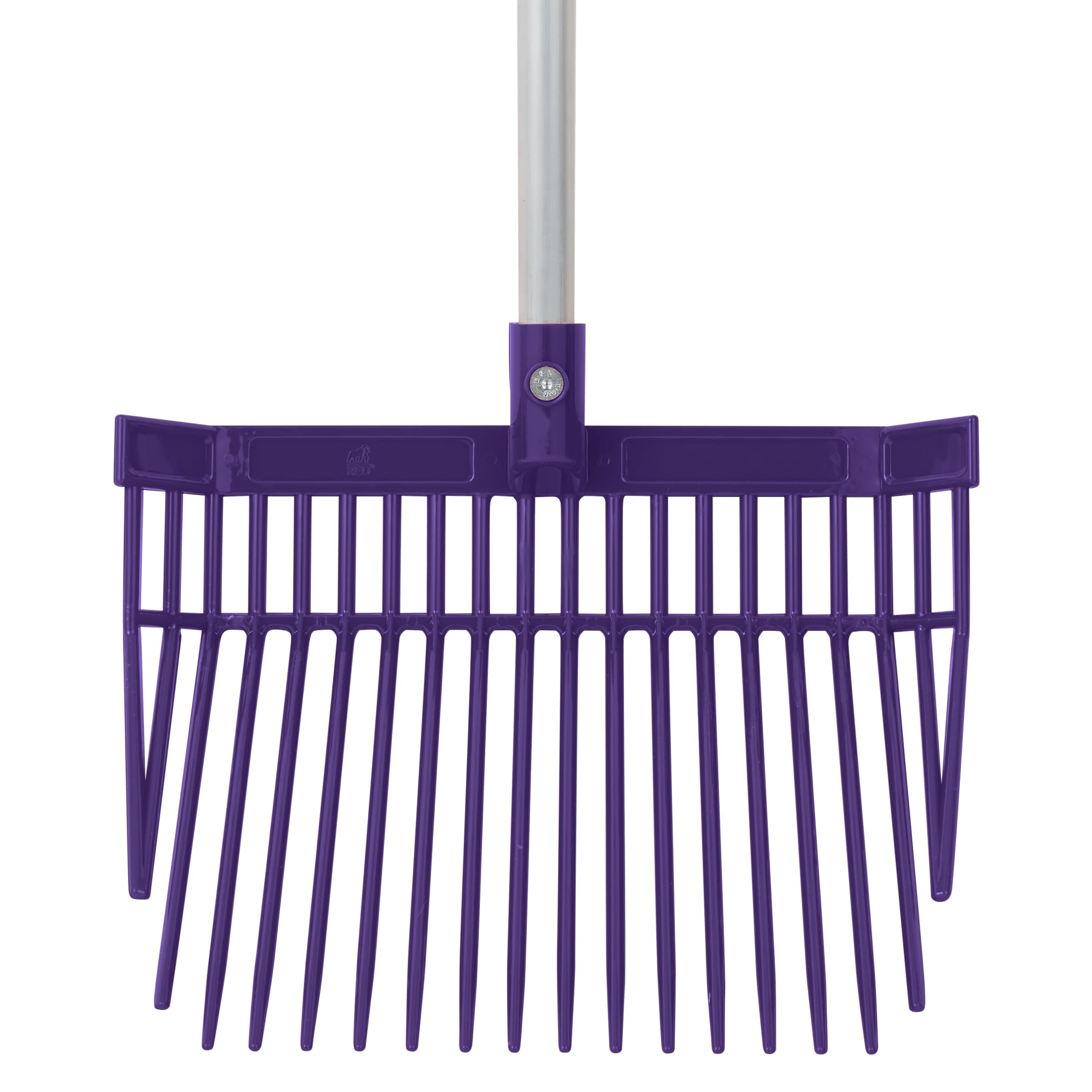 Red Gorilla Replacement Bedding Fork Head Only in Purple for PC Bedding Fork Spare Part Durable Polycarbonate 20 Strong Tines for Stable Horses Manure and Bedding Lightweight