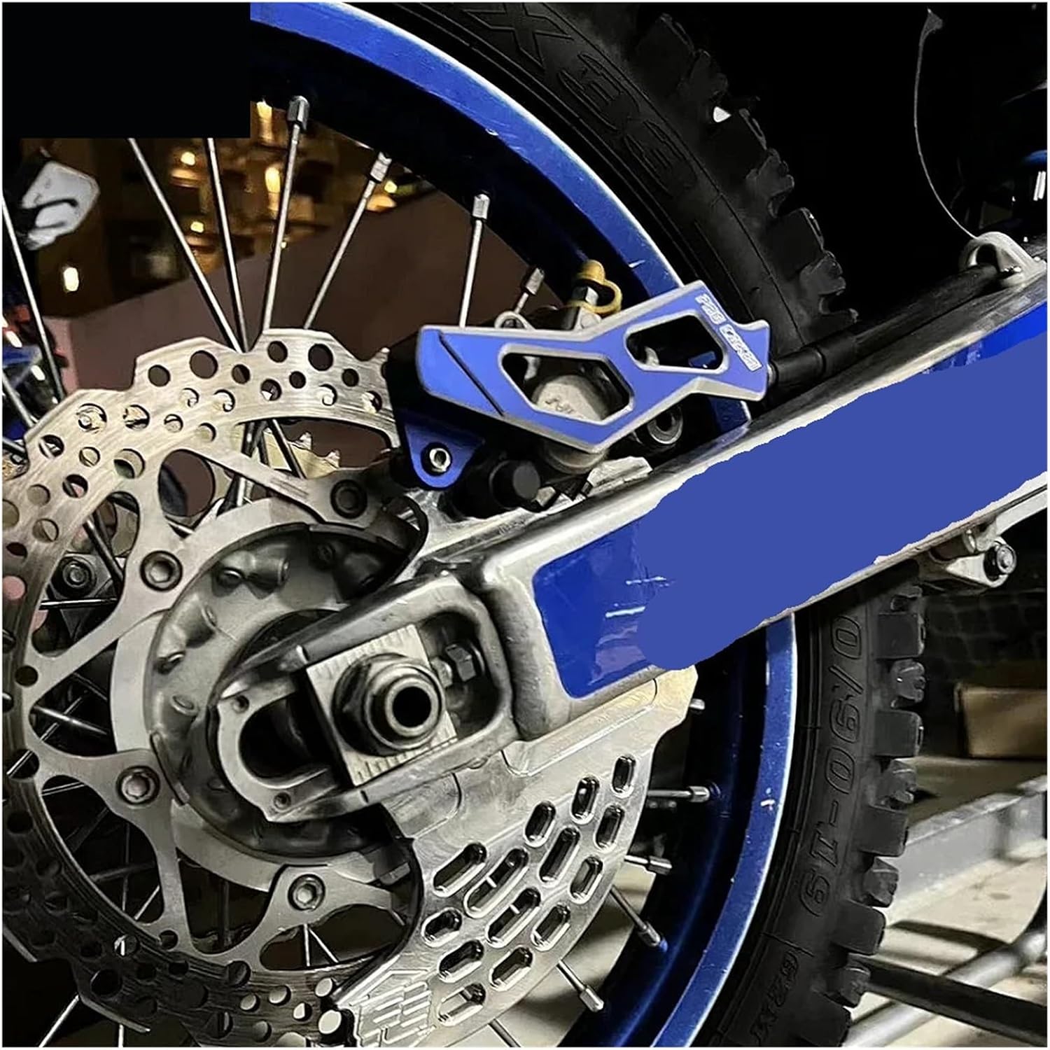 CNC Aluminum Rear Brake Caliper Guard Protector Cover for Yamaha for YZ125 250 250X 250F 450F 250FX 450FX 125X for WR250R for WR250X for WR450F