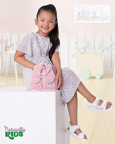 Miniatura 4 de Naturally KIDS Mini mochila de dinosaurio mochila muy pequeña para niñas y niños juguetes de dinosaurio para niños de 3 a 5 años mochila rosa
