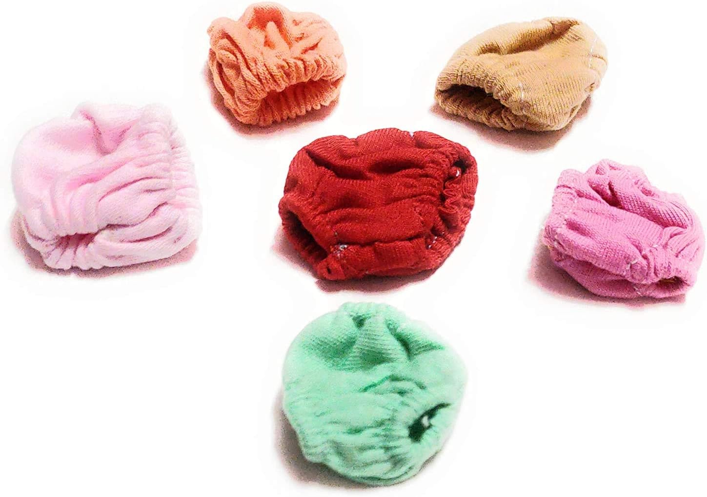 Laddu Gopal G Nappy (Chaddi) Fully Cotton With Awesome Grip Hosiery Stuff Available -Pack Of 6, Mens (Size-3)