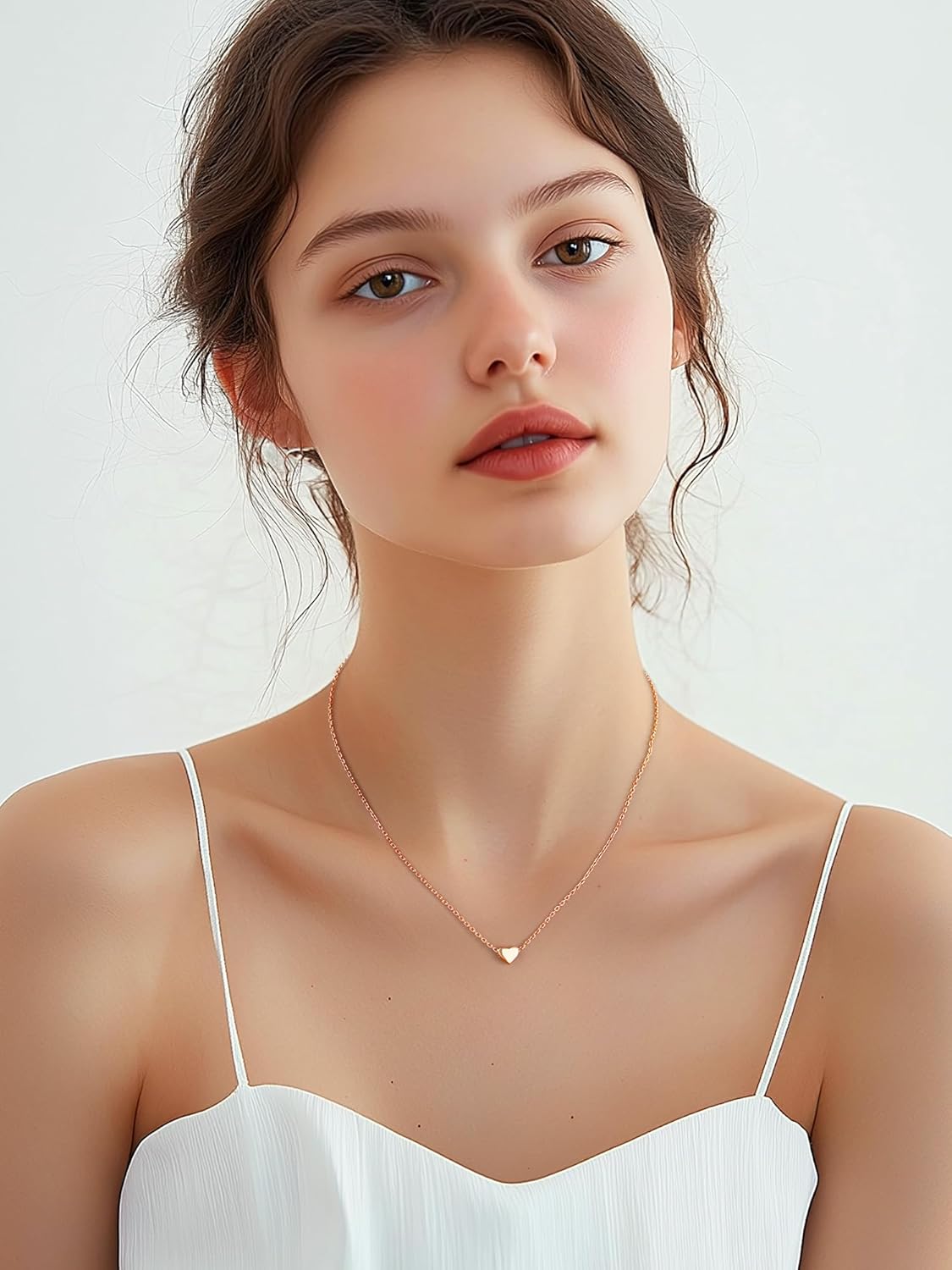 PROSILVER 925 Sterling Silver Necklace for Women | Dainty Delicate Adjustable Choker with Heart/Star/Moon/Vertical Bar Pendant, Hypoallergenic Tarnish Resistant Everyday Jewelry Gift for Her
