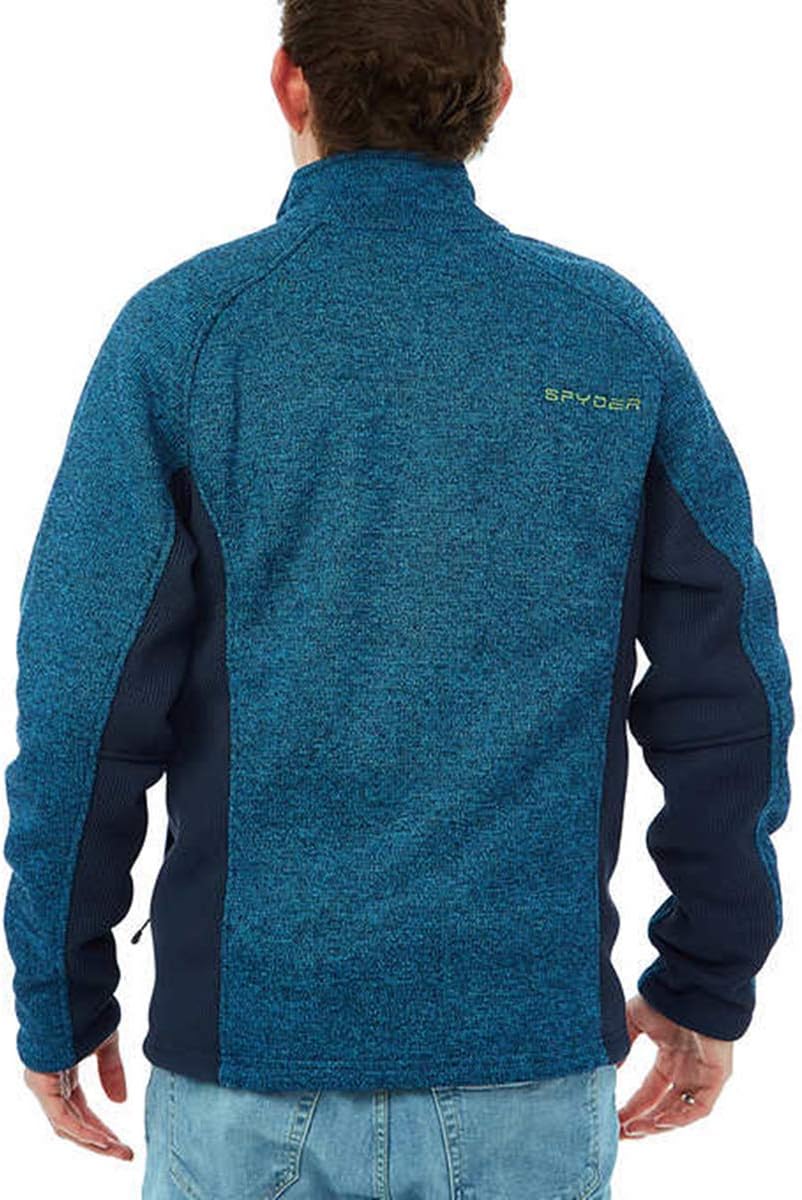 Spyder Men’s Foremost Full Zip Jacket (M, Blue)