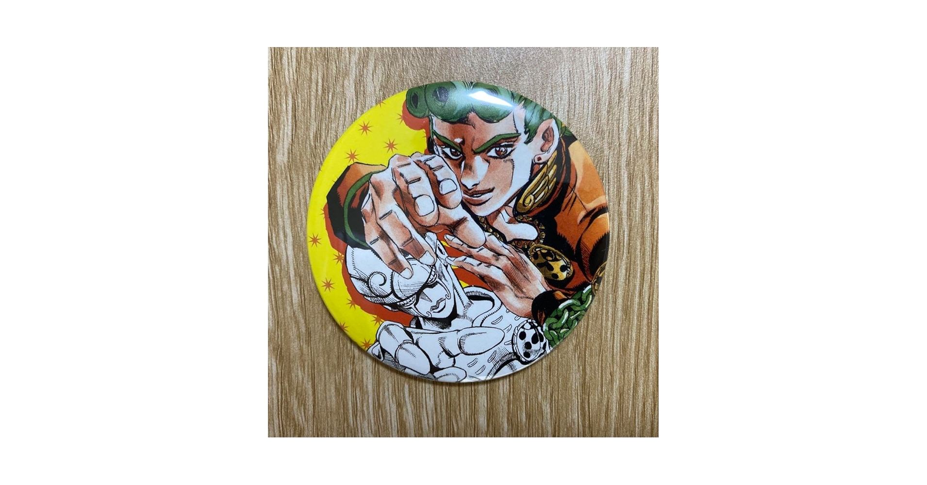 【新品】　コレクション缶バッジ　ジョジョの奇妙な冒険　荒木飛呂彦原画展 荒木飛呂彦原画展 JOJO 5部 コレクション缶バッジ 全20種