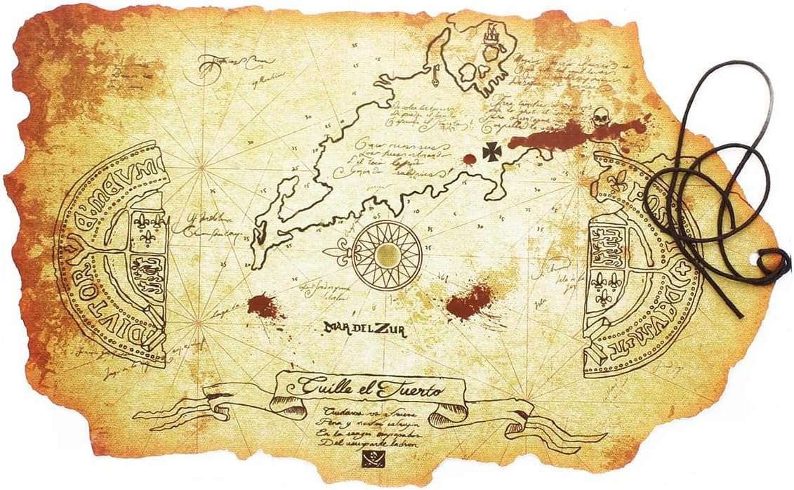 The Goonies Treasure Map