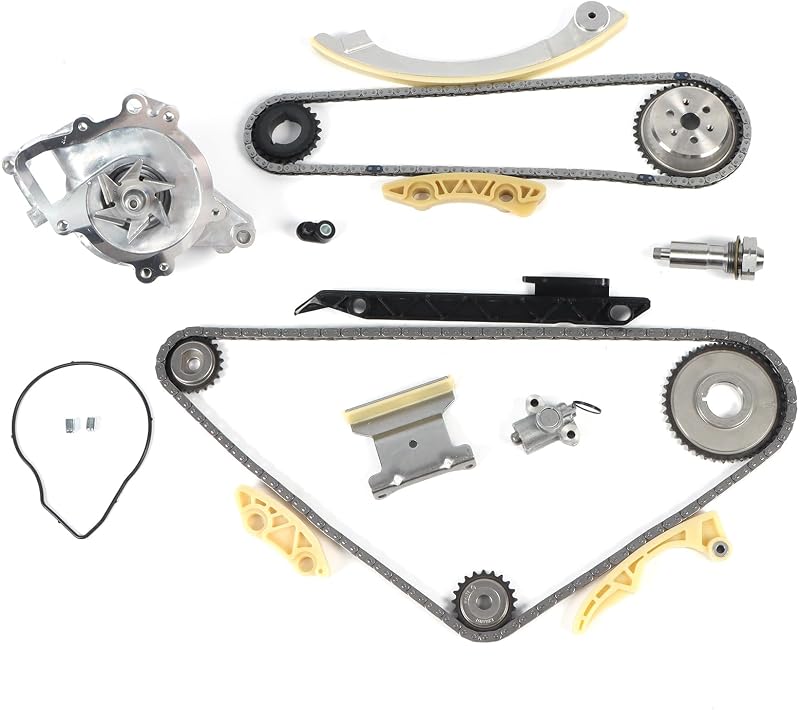 Kit de corrente de distribuição com bomba d’água YOMALL 2.4L para Equinox, Terrain, Malibu e Verano