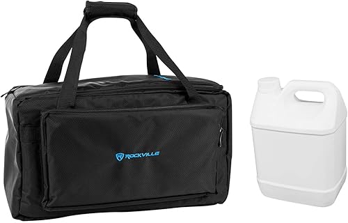 Miniatura 9 de Rockville R1200L Niebla/máquina de humo w luces LED/estroboscópico+2 controles remotos+bolsa impermeable