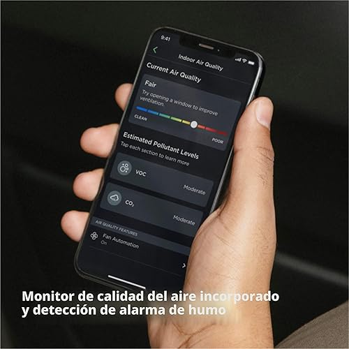 Miniatura 4 de ecobee Paquete de seguridad total y ahorro con cámara de timbre inteligente (con cable), sensor inteligente para puertas y ventanas y termostato