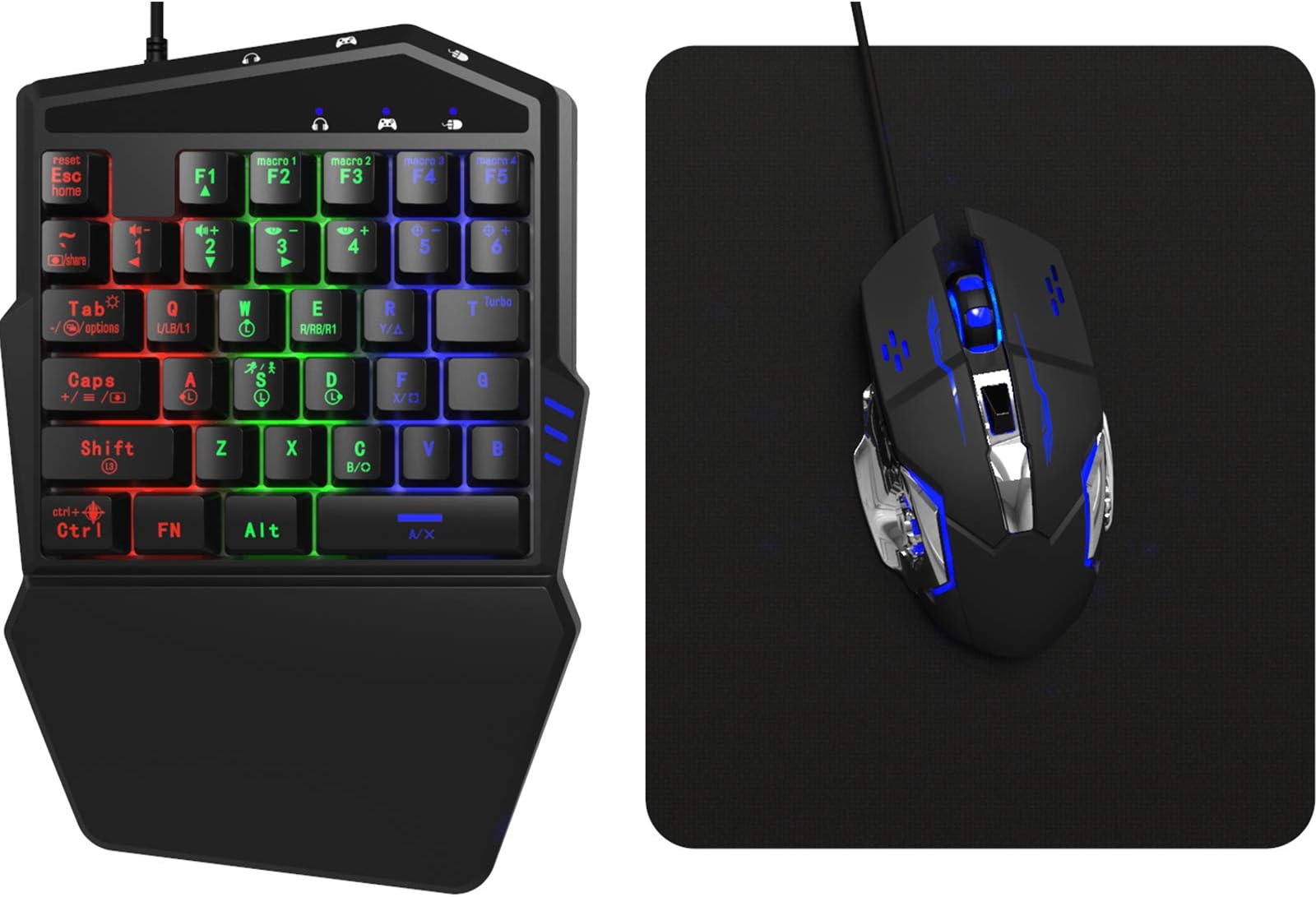 Adaptateur Clavier Souris HORI Pour PS4 Et PS3 - Neuf Sous Blister