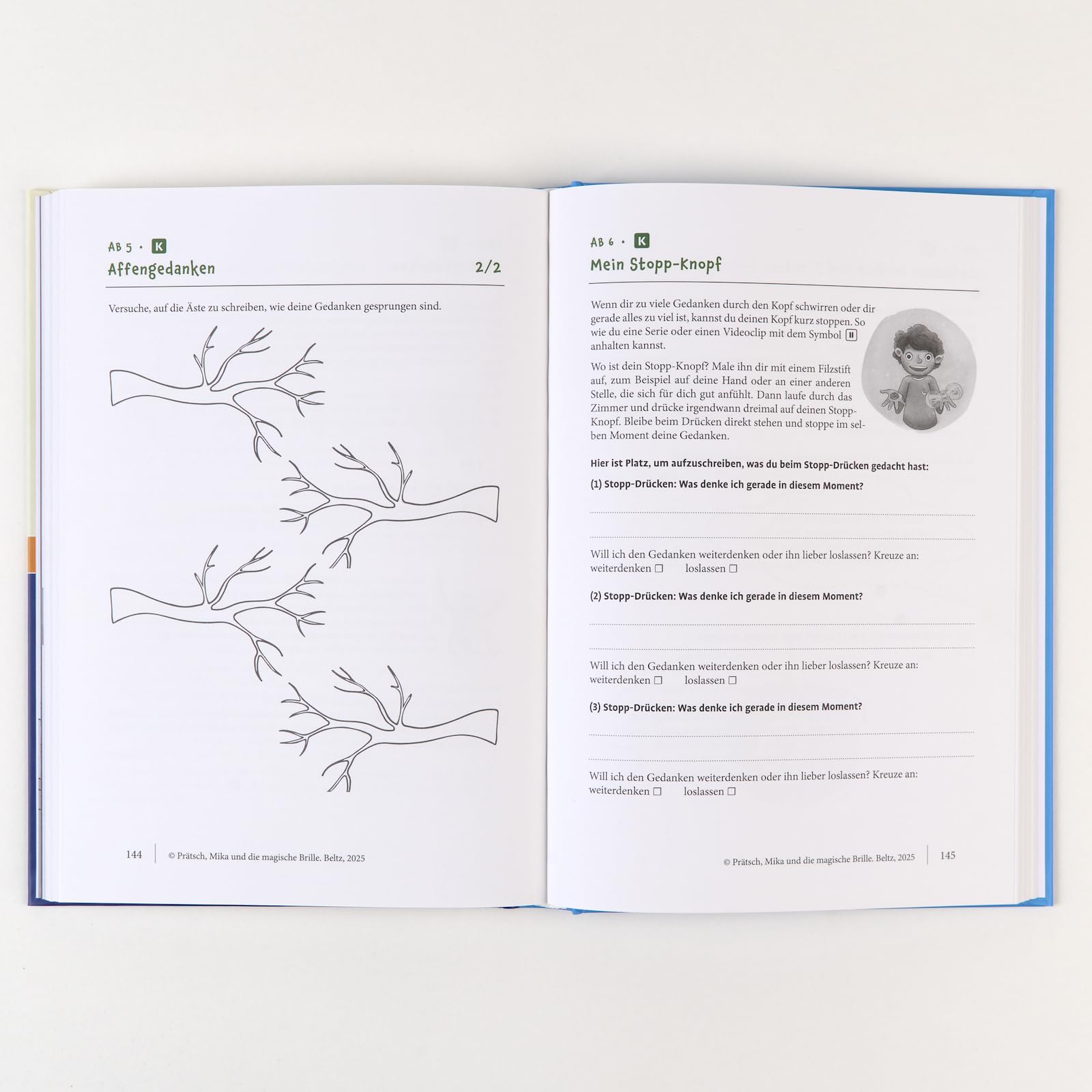 Mika und die magische Brille: Ein Kinderfachbuch für mehr Achtsamkeit. Mit Online-Material (Beltz Therapie4Kids)