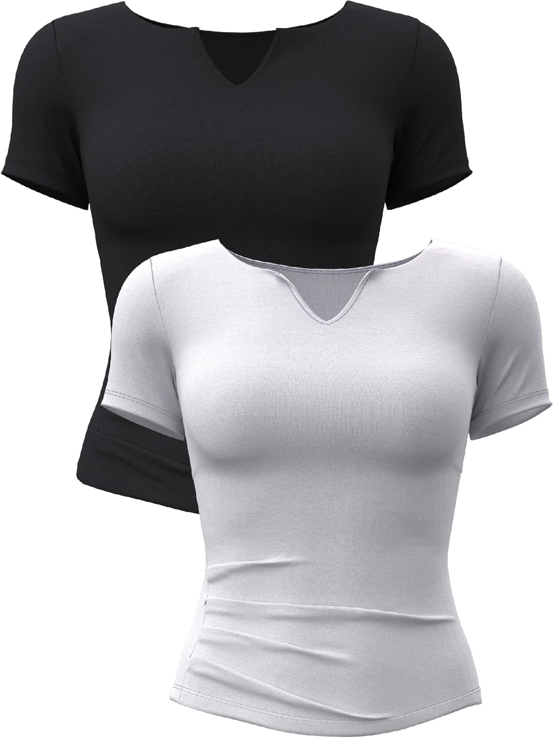 TAISIM Women's Athletic Shirts Workout Long Sleeve Tops for Yoga Running Gym