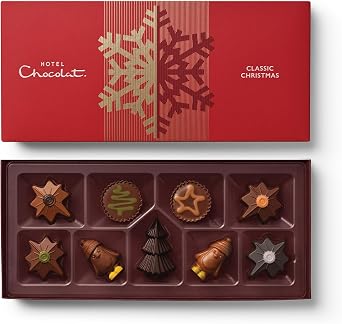 Hotel Chocolat - Classic Christmas 9-Piece Boxed Selection