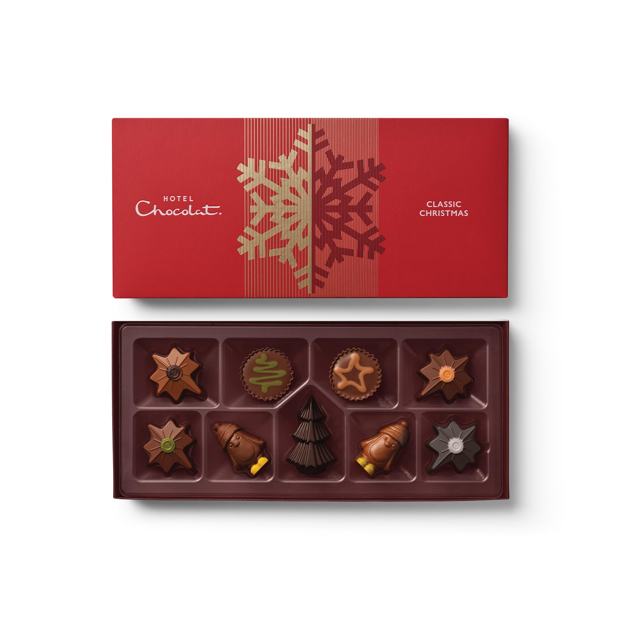 Hotel Chocolat - Classic Christmas 9-Piece Boxed Selection