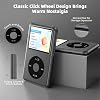 Reproductor MP3 innioasis 64GB con Bluetooth, Soporte Lossless DSD DAC FLAC, Reproductor de música clásico Y2 con listas de reproducción y radio FM, Diseño nostálgico, Soporta hasta 2TB Negro 3