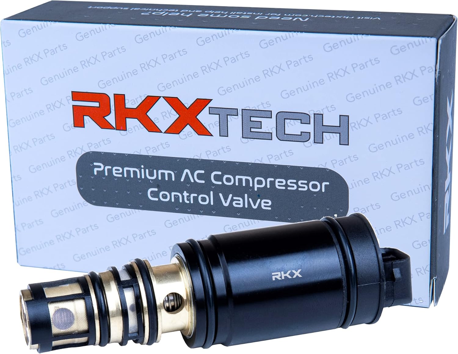 RKX AC Compressor Control Solenoid Valve Compatible with Denso 7SEU17C (WITH Diode)
