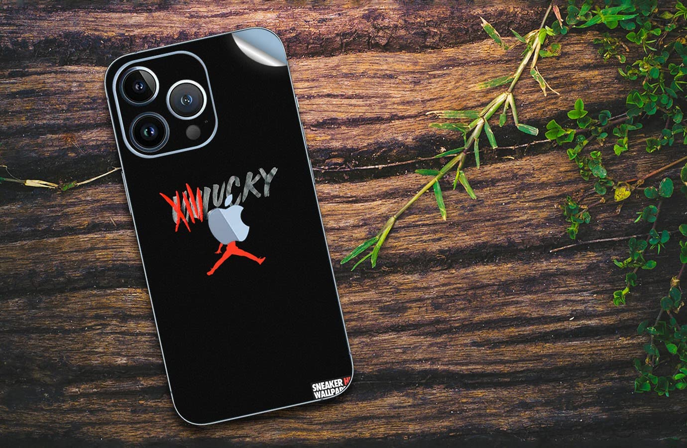 GADGETS WRAP Printed Vinyl Skin Sticker Decal for Apple iPhone 13 Pro Max - jordan-13-unlucky Multicolor