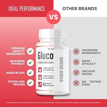 IDEAL PERFORMANCE (Official) Glucofort Formula Supplement (5 Pack)