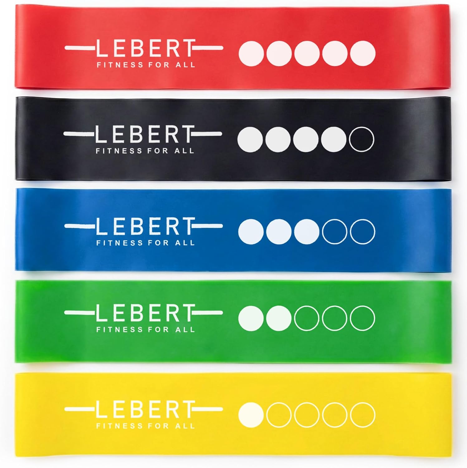 Lebert Mini Resistance Bands – 5 or 10 Pack Loop Bands
