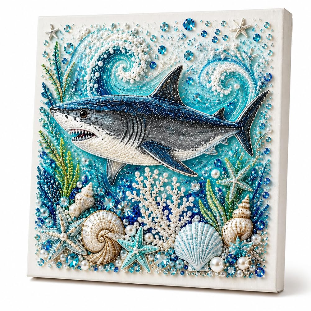 Ocean Pearl Art DIY Kit, Octopus 3D Mosaic Wall Decor