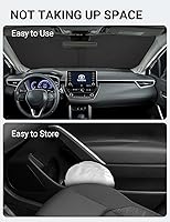 Vista 117 de Proadsy Parasol para parabrisas actualizado 2026, ajuste personalizado, Lexus NX 2022-2025 2026, 4 capas, plegable, protector de parasol frontal que