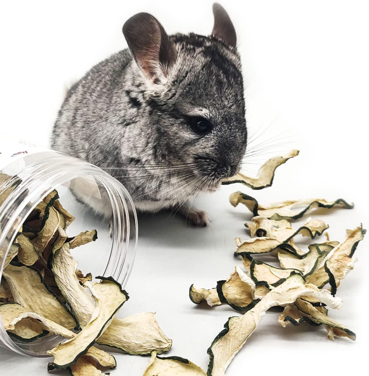 Bunny Chew Toys and Rabbit Treats, All Natural Material Suitable for Guinea Pig, Chinchilla, Hamster and Other Small Animals (Papaya)