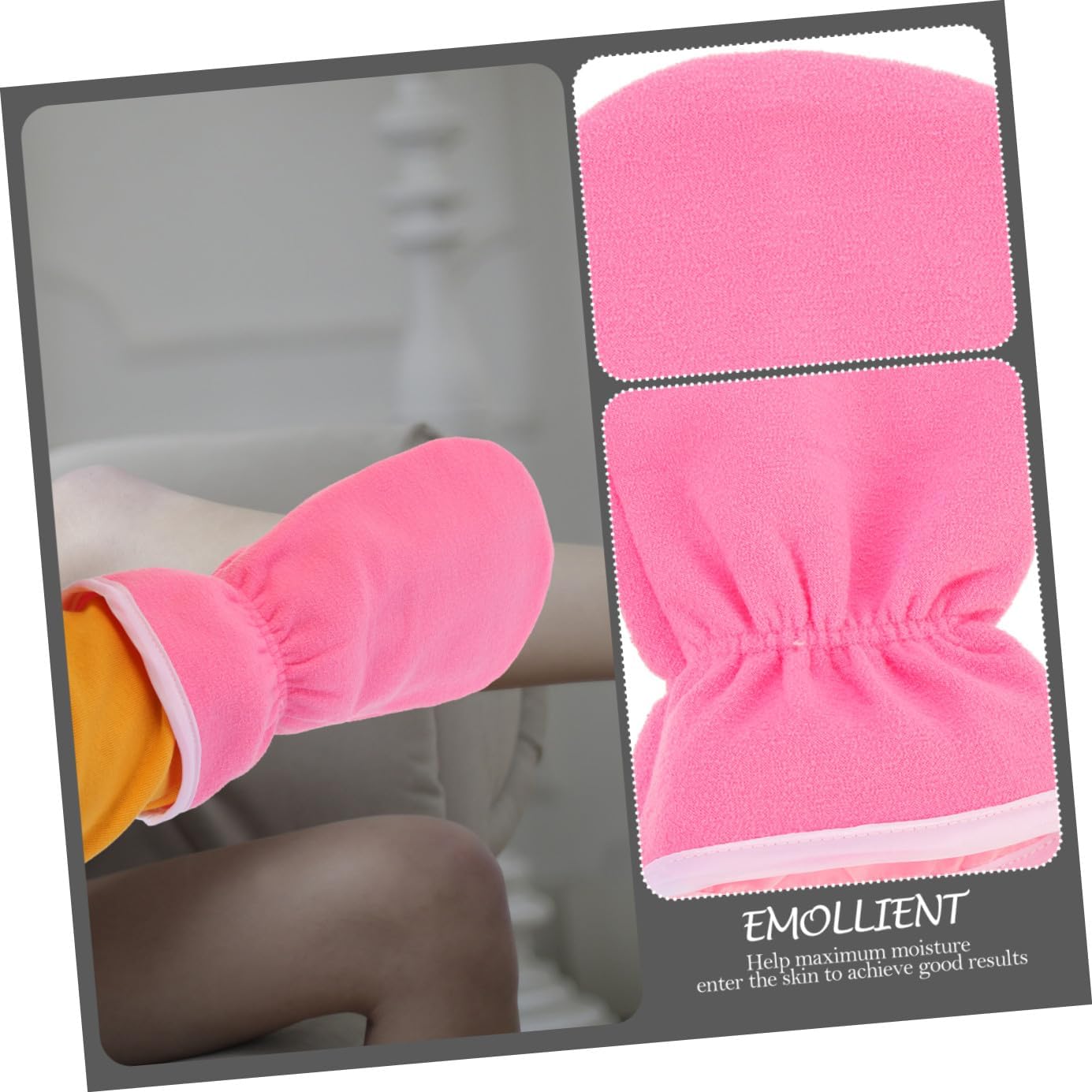 VICASKY 3Pairs Paraffin Wax Mitts Moisturizing Spa Gloves for Hand Treatment Nourishing Hydrating Care for Hand Masks for Soft Skin