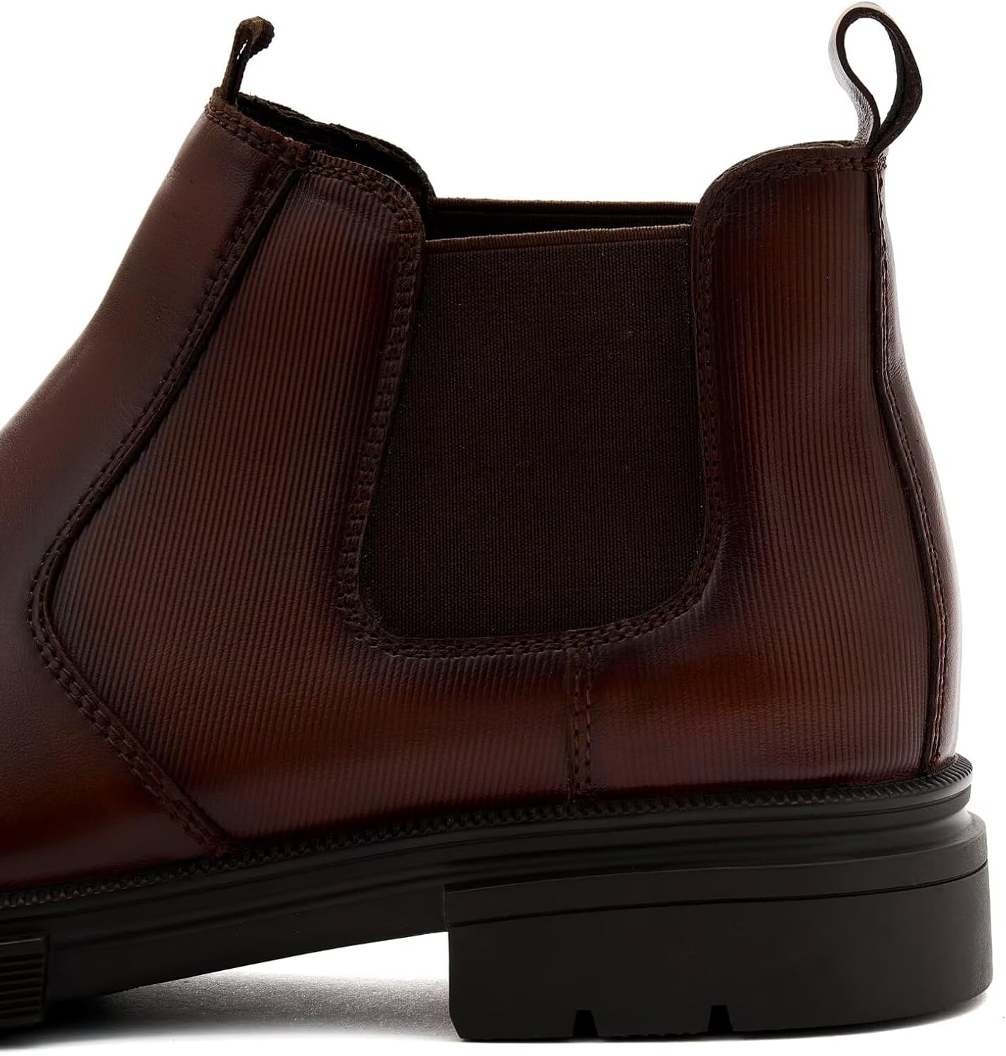 Arkbird Mens Chukka Boots, Stylish and Comfort Leather Chukka Ankle Boots Dark-Brown 9