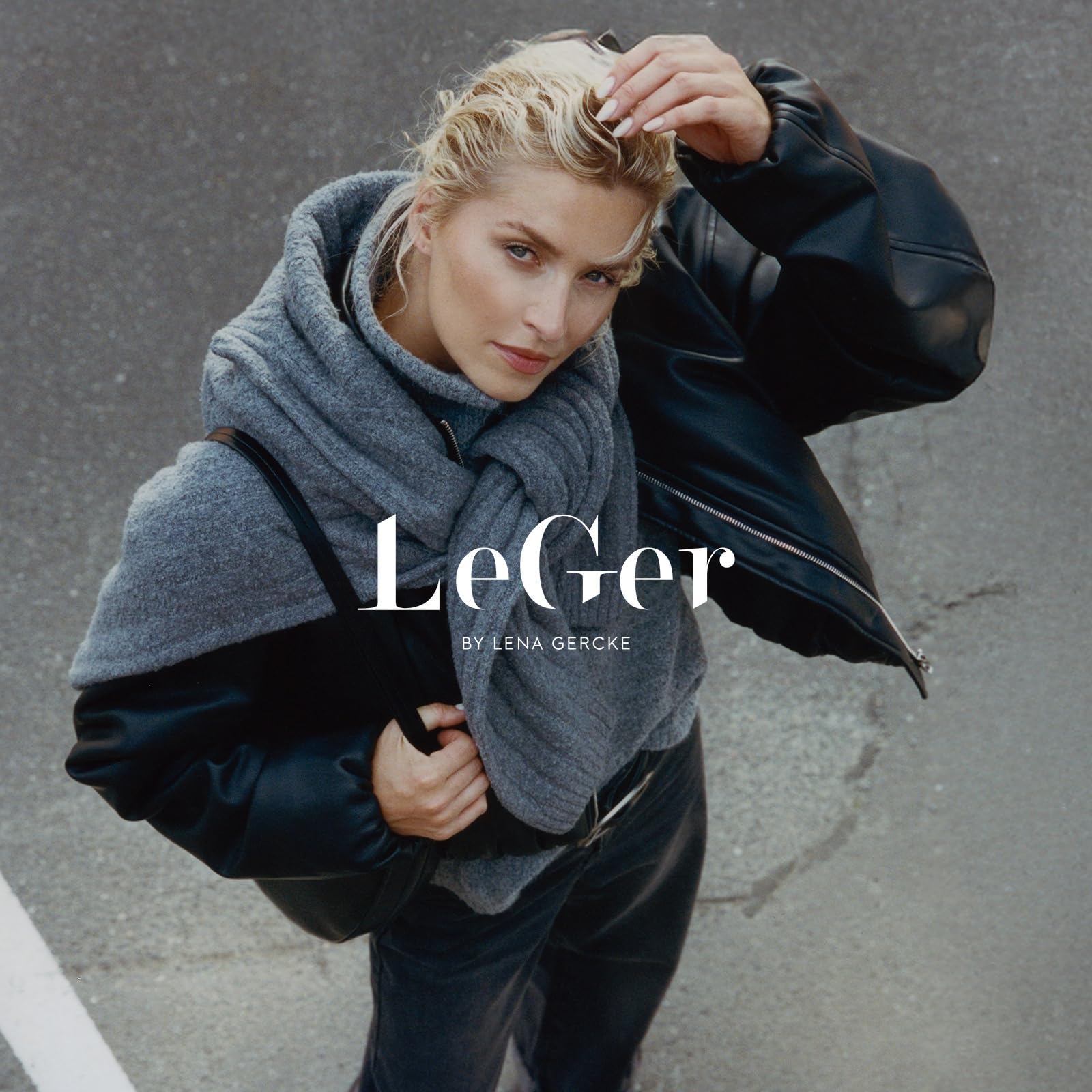 Leger by Lena Gercke Abby Hoodie Pullover Donna (Pacco da 1)
