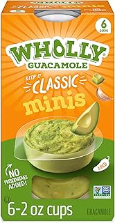 Wholly Guacamole, 6 - 2oz Snack Packs